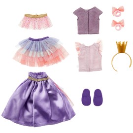 American Girl WellieWishers 14.5-inch Doll Fairy-Tale Dress-Up Outfit with Capelet, Skirt, Tutu, and Tops, For Ages 4+