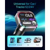 ORIA 66W Bluetooth 5.3 FM Transmitter, PD 36W+QC3.0 18W Car