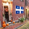 Big Quebec Flag Canadian Province QC Flag 6x10FT 180x300cm Fade