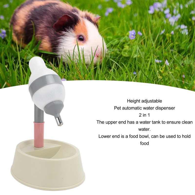 Pet Standing Water Dispenser 2 in 1 Cat Dog Standing