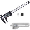 Gasea 150mm 6 inch Accuracy LCD Digital Vernier Caliper Gauge