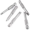 Zohino 5 PCS U-Type Screwdriver Bit U4 U5 U6 U7