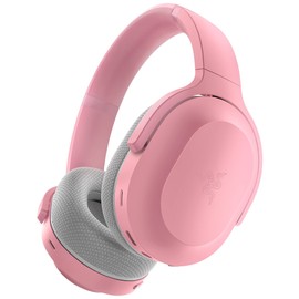 Razer Barracuda - Kabelloses Multiplattform-Headset für Gaming und Mobile Geräte (SmartSwitch Dual Wireless, Geräuschunterdrückendes Mikrofon, TriForce-Treiber 50mm, USB-C) Quartz Pink