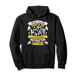 Pole Set Winterguard Clothing Colorguard Members Coach Pullover Hoodie