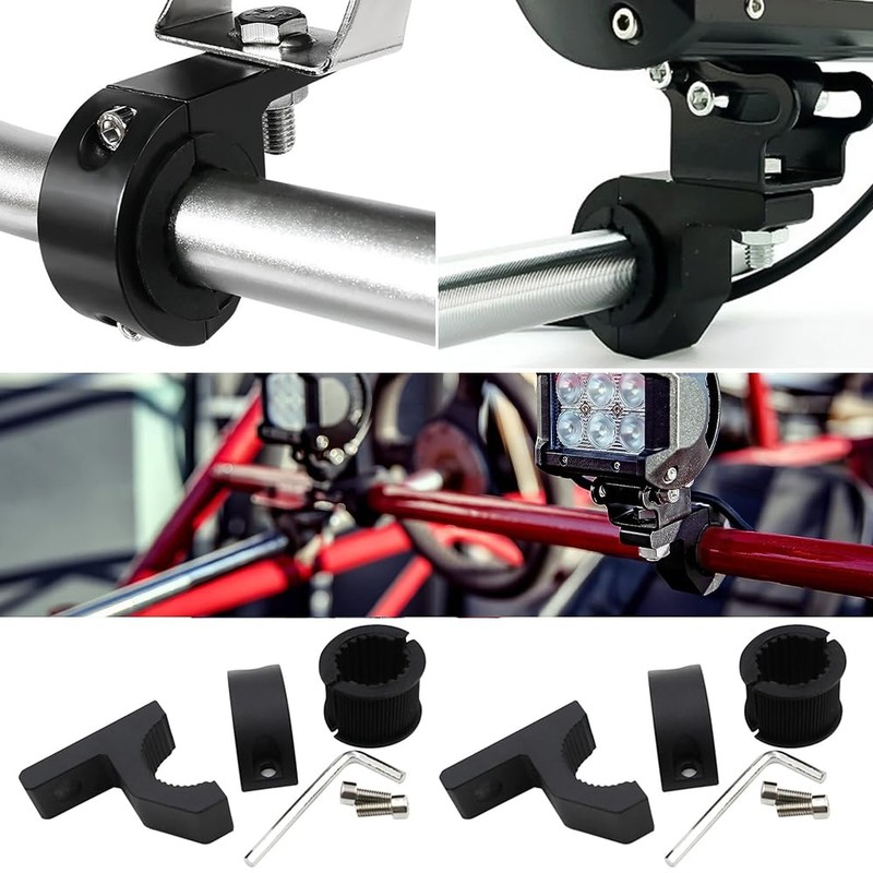LIKENNY Motorcycle Bumper Stay, 0.9 - 1.3 inches (22 -