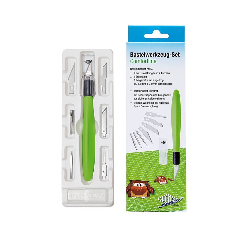 Wedo 07872199 Set Taglierino per Hobbistica Comfortline
