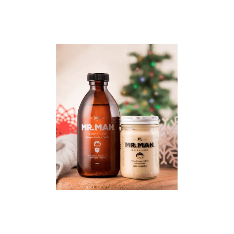 POMADA NATURAL PARA CABELLO MR. MAN 120 GRS ACABADO MATE