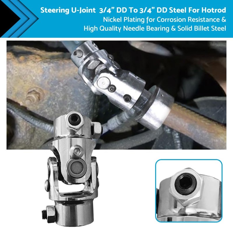 MAX COOL Steering Universal Joint Uni U-Joint 3/4" Dd To