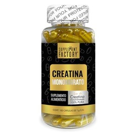 NATSA Creatina Monohidratada 100 cápsulas | 3 cápsulas diarias | 33.3 porciones | Calidad Premium | 100% Pura