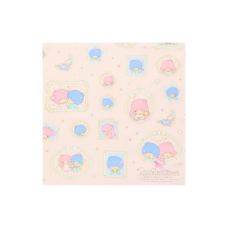 Sanrio 676918 Little Twin Stars Handkerchief (Frame Design)