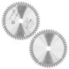 2Pcs 6in Circular Blade Cutter Cutting Disc Carbide Tipped Woodworking