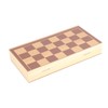 Folding Wooden Chess Professional Handcrafted Educational Chess with Folding Board