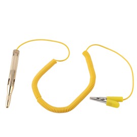 Car Vehicle Circuit Tester DC 6V 12V 24V Bulb Voltage Test Pen Pencil - Yellow