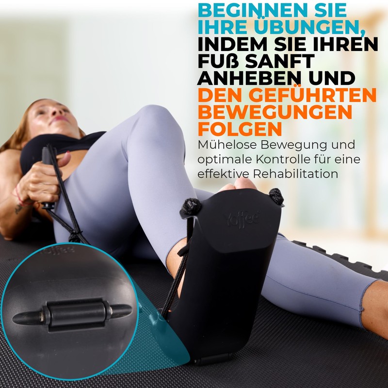 Yoffee GlideKnee Advanced Knee Rehabilitation Device with Adjustable, Padded and