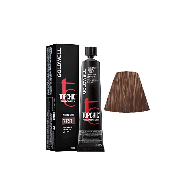 Goldwell Topchic TB Permanent Hair Colour, 7Rb Light Red Beech,