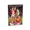 STREET SANTA - Rugby Christmas Card - Large A5 Card