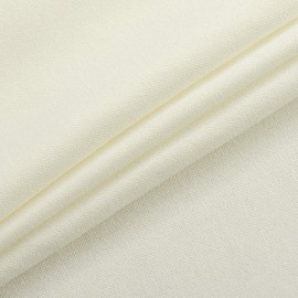 UPOPO Ivory Tier Curtains 24 inch Long Kitchen Over Sink Linen Textured Half Window Curtains Privacy Caravan Bathroom Small Short Mini Basement Curtain Panels Rod Pocket 2 Pieces