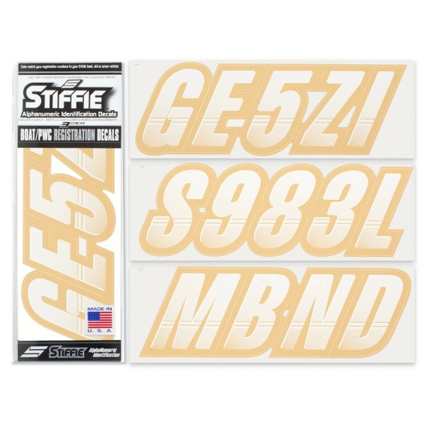 STIFFIE Techtron TT78 Boat PWC Letter Number YAMAHA Decal Registration