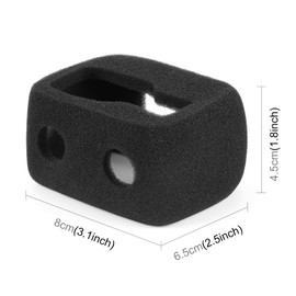 Windslayer PULUZ Foam Windscreen Housing Cover for Insta360 Ace Pro/Ace - Reduces Wind Noise for Optimal Audio Recording