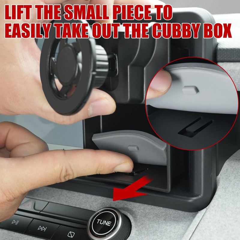 Mabett Multi-Function Cubby Insert Set for Ford Maverick 2022-2024 Accessories,