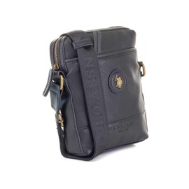 US Polo Assn New Scottsd BEUTW2893MVP Crossbody Bag Black 17 x 25 x 4.5 cm Approx. 1.9 Litres PU