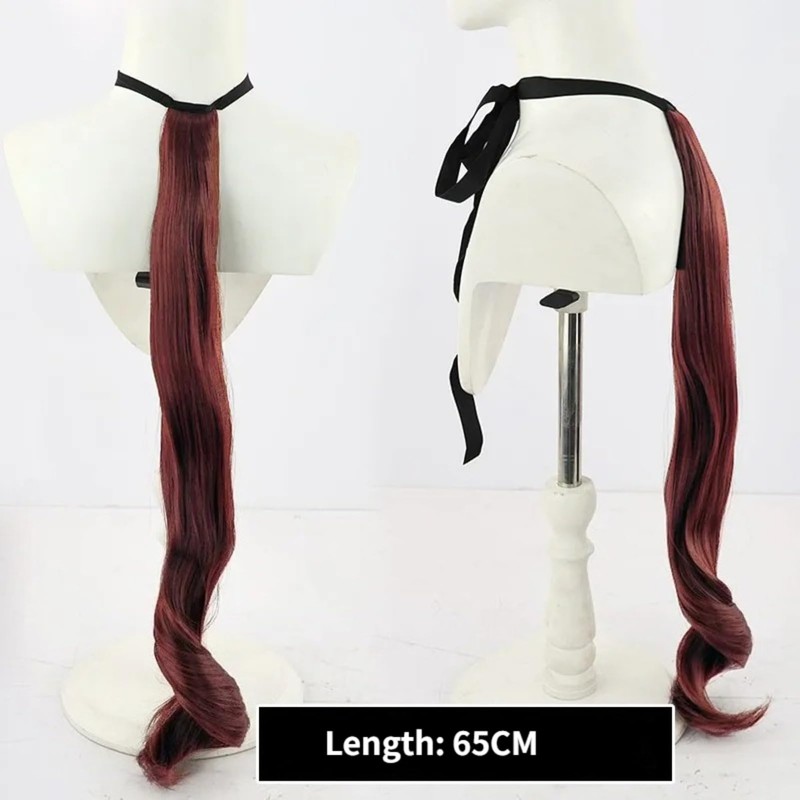 Agnes Tachyon Cosplay Wig and Tail Anime Game Uma Musume