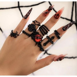 9 pc Costume Women’s Jewelry Rings