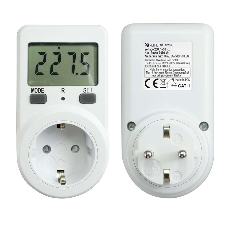 X4-LIFE Energy Track Electricity Cost Meter