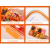 Divided Serving Tray with Lid and Handle - Snackle Box