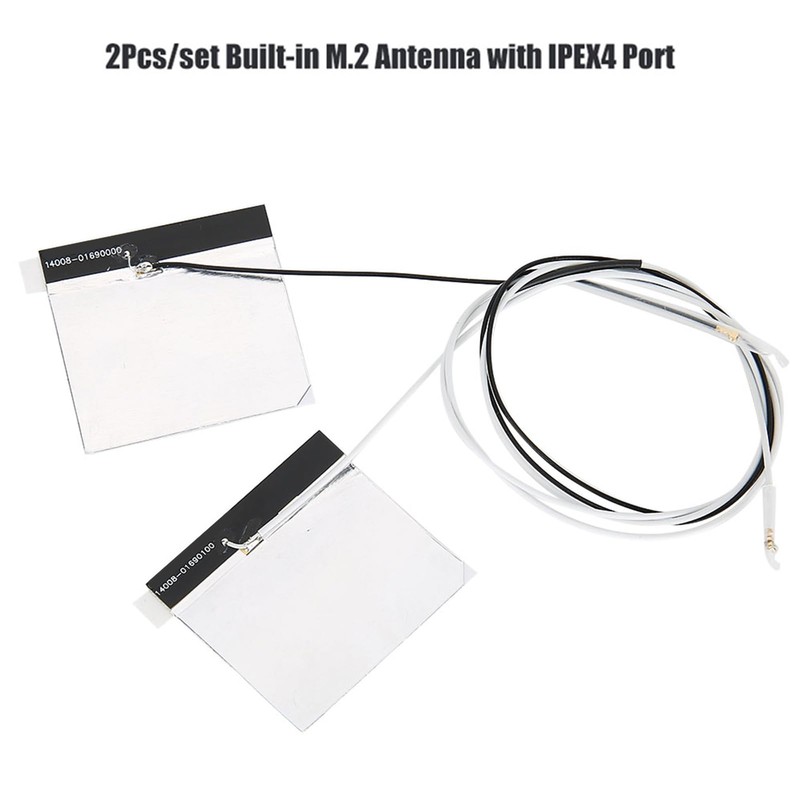 2pcs I-pex 4 Built in WiFi Antenna IPEX4 M.2 Antenna