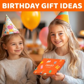 Zmart 10 Year Old Birthday Socks - Gift Box for Tween Boy & Girl - Fun 10th Birthday, Christmas or Stocking Stuffer Present Idea