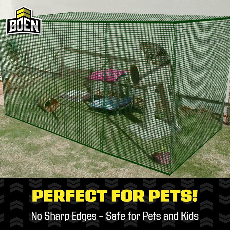 Hardware Netting Plastic Mesh 3' x 50' Black, Tree Guard