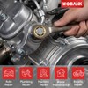 WOBANK 22-Piece Ratcheting Wrench Set, Ratchet Combination Wrenches Set with