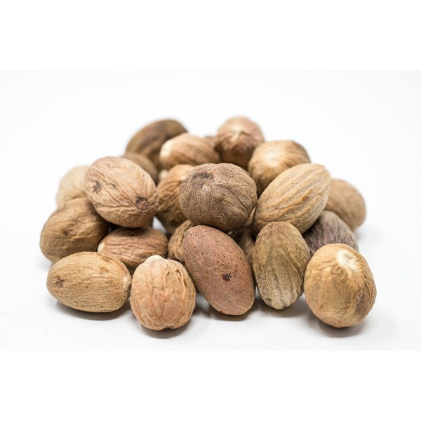 Whole Nutmeg by Slofoodgroup (Grown in Sri Lanka ) (4 oz)