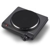 Elite Gourmet ESB-301BF Countertop Single Cast Iron Burner, 1000 Watts