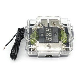 BEALIFE Easy Installation Fuse Base for Car Stereo and Audio Fuse Holder Safe Electrical Protection Fuse Holder for Car Stereo