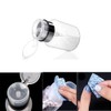 2 Pcs 200ml Push Down Bottle Empty Lockable Pump Dispenser