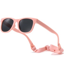 Jiaanle Baby Sonnenbrille 0-3 jahre, Kinder Sonnenbrille polarisierte flexible Frame fur kleinkind