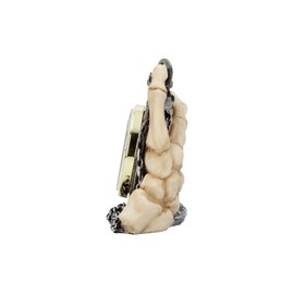 Nemesis Now Time Skeleton Clock 14cm Gold, Polyresin, One Size