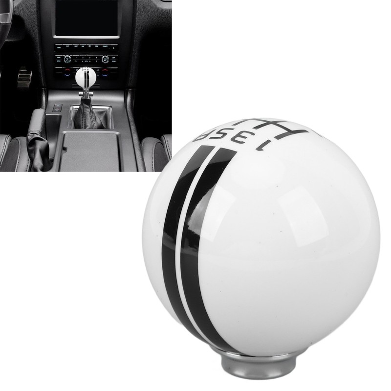 Gear Shift Knob with 3 Adapters Comfortable Grip 6 Speed