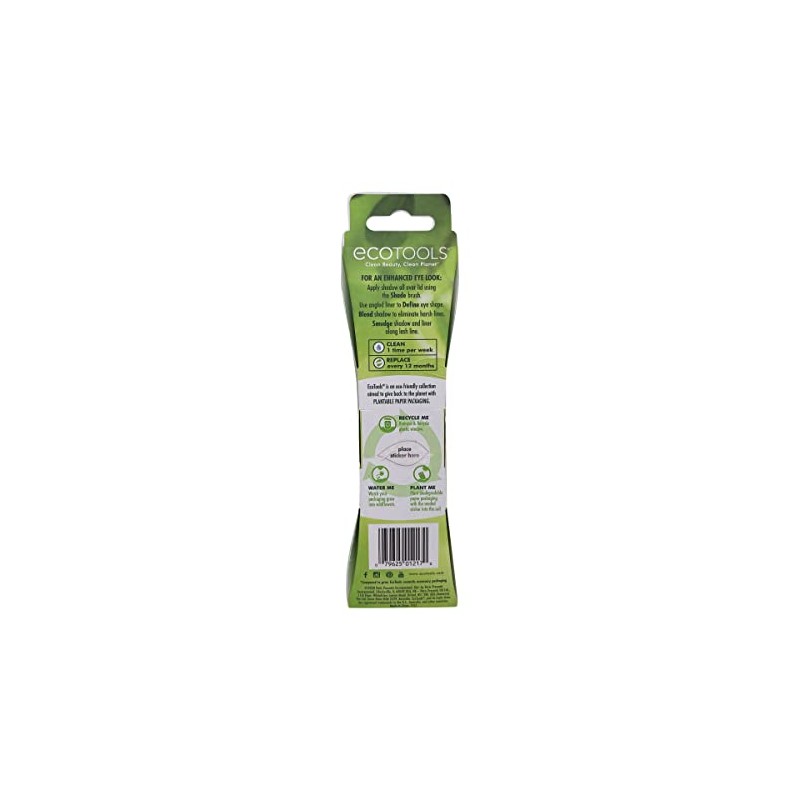 EcoTools, Enhancing Duo Set, Dúo de Brochas para Ojos, Set