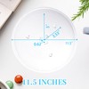 11.5" Universal Microwave Plate Replacement Glass Turntable| Fits LG, GE,