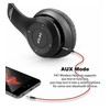Hybrid Noise Cancelling Headphones, Wireless Bluetooth, Mic, Deep Bass, Soft