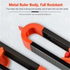 Scribing Ruler Contour Gaug with Lock, Precisely Copy Irregular Shapes