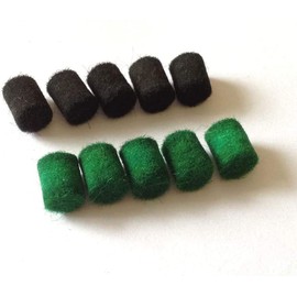 New 10x Saxophone Felt Mat Pole Sax Key Felt Column Alto Soprano Tenor Saxophone Guard Felt Music-al Instruments Parts Maintenance Repair Accessories