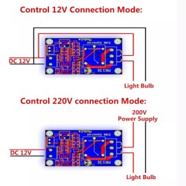 XH-M131 1PC New XH-M131 Photoresistor Module 12V Light Control Relay Light Switch