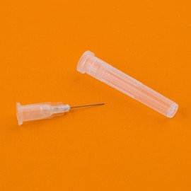 100Pack 30 Gauge 0.5 Inch Disposable Luer Lock Accessories, Individually Wrapped