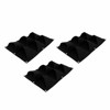 3Pcs 6 Pocket Plant Growing Bag Degradable Wall Hanging Felt