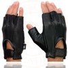 Milwaukee Leather SH850 Men's Black Premium Deer Skin Leather Gel