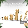 CRID Skateboard Wall Mount Bamboo - Universal Holder for Skateboard,